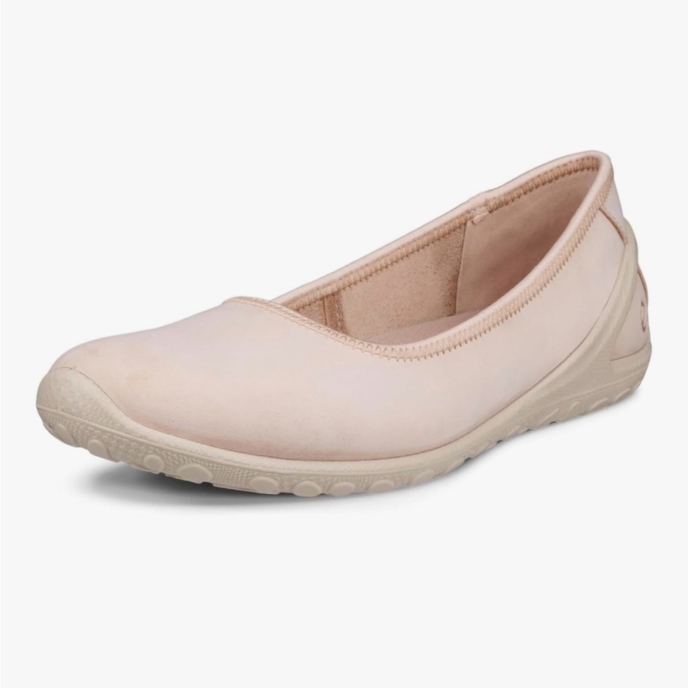 ECCO Biom Lite ballerina flat in Rose dust